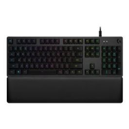 Logitech G513 Teclado Mecánico Gaming USB Negro con Reposamuñecas y RGB LIGHTSYNC