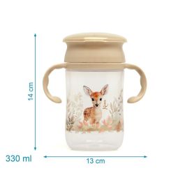 Taza De Entrenamiento Step 3 Ciervo Beige 330 mL Taza De Entrenamiento Step 3 Ciervo Beige 330 mL