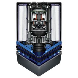 Dyson HU02 Airblade V Secador de Manos Automático 1000W, Color Sprayed Nickel, 100-127V