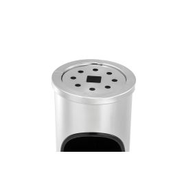 Papelera-Cenicero Ss 8L Inde Confortime (4 Unidades) Papelera-Cenicero Ss 8L Inde Confortime (4 Unidades)