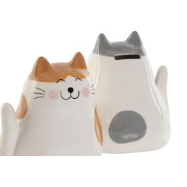 Hucha Kids DKD Home Decor Naranja Gris 10 x 15 x 13.5 cm (2 Unidades) Hucha Kids DKD Home Decor Naranja Gris 10 x 15 x 13.5 cm (2 Unidades)