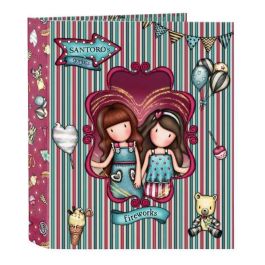 Carpeta de anillas Gorjuss Fireworks Granate A4 27 x 33 x 6 cm Precio: 5.50000055. SKU: S4306688