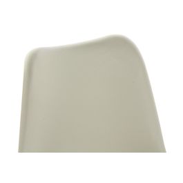 DKD Home Decor Silla Chic de Terciopelo Beige Dorado 57x63x73 cm | Asiento 45 cm | Desmontable