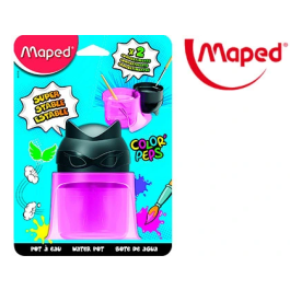 Maped Limpiador de Pinceles Color Peps 2 Compartimentos Superheroes Precio: 4.49999968. SKU: B1D4RZA63Z