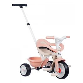 Smoby Triciclo Be Move Confort Rosa para niños y niñas a partir de 1 año Smoby Triciclo Be Move Confort Rosa para niños y niñas a partir de 1 año