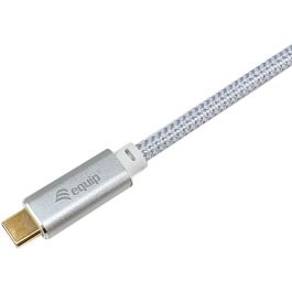 EQUIP Cable USB-C a USB-C 3.2, 3m, 5A, 4K/60Hz, Blanco