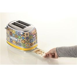 Ariete Tostador 2 Ranuras Positano - 6 Niveles de Tueste, Función Descongelar y Recalentar, Bandeja Recogemigas Extraíble - Modelo 1 Ariete Tostador 2 Ranuras Positano - 6 Niveles de Tueste, Función Descongelar y Recalentar, Bandeja Recogemigas Extraíble - Modelo 1