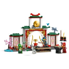 LEGO 71831 Templo Ninja del Spinjitzu NINJAGO con Dragón, 4 Minifiguras (Zane, Nya, Kai, Lloyd) y Accesorios – +4 años