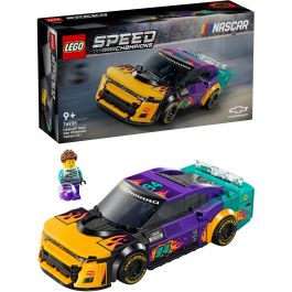 LEGO Speed Champions NASCAR Next Gen Chevrolet Camaro ZL1 Juego de Construcción para Niños a partir de 9 Años con 328 Piezas