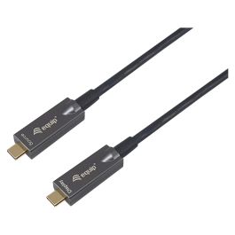 EQUIP Cable USB-C 119462 Macho a Macho 10m 3A 60W 4K/60Hz Negro USB 3.2 Gen 2 DisplayPort Negro Precio: 237.89000026. SKU: B16ATT7TPJ