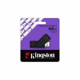 Kingston DTXS/64GB - Memoria USB DataTraveler Exodia S 64GB USB 3.2 Gen 1 con Tapón Giratorio