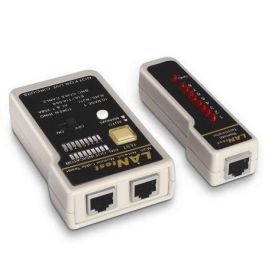 AISENS A142-0314 comprobador de cables de red Comprobador de cables UTP/STP Negro, Gris Precio: 15.49999957. SKU: B138JQABSS