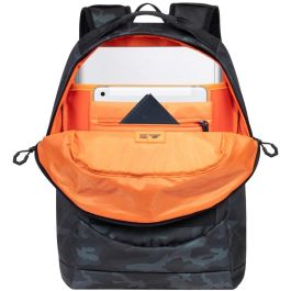 RIVACASE 7631 Riva NB Rucksack Sherwood 15,6" Portátil 28L Gris Camo Mochila para portátil 10,5" para Viajes y Trabajo