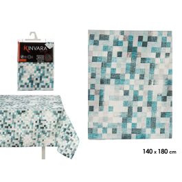 Kinvara Mantel Antimanchas Loneta Cuadros Azul 140x180 cm (Set de 6) Precio: 73.89000036. SKU: S3609861