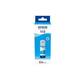 Epson Tinta Bote Cian Ecotank Et-5850, Et-5800, Et-16650, Et-16600, Et-5880, Et-5170 - Nº 113 Precio: 14.58999971. SKU: S8405272