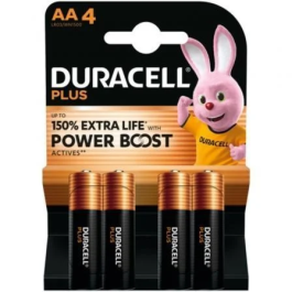 Duracell Pila Alcalina Plus AA Power Boost Blister de 4 ud Precio: 5.50000055. SKU: B1EBHAY9FC