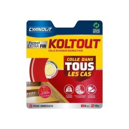 Cyanolit CYA3045205072497 Cinta Adhesiva de Doble Cara Ultrafina, Alta Adherencia, Discreta y Resistente Precio: 26.8899994. SKU: B1C7TAZ9BG