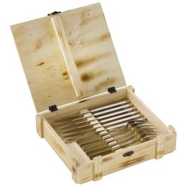 Zwilling 07150-359-0 Set de Cubiertos para Carne 12 Piezas, de Acero Inoxidable, para 6 Personas, en Caja de Madera Precio: 68.99000009. SKU: B195L55HLJ