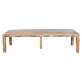 Mesa de Comedor Home ESPRIT Natural madera de teca 300 X 100 X 78 cm
