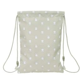 Bolsa Mochila con Cuerdas Miffy Niebla Gris 26 x 34 x 1 cm