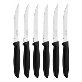 Tramontina Plenus Cuchillos para Carne Dentados Acero Inoxidable Polipropileno Negro 6 Unidades Precio: 5.99584887. SKU: B17M5VGE6P