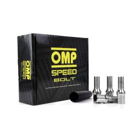 Omp Speed Juego De 20 Tornillos Acero De Colores M12x1.5 Llave De 17-19 Largo 27 mm Color Plata Y Material Din 10.9 OMPS09961202 Omp Speed Juego De 20 Tornillos Acero De Colores M12x1.5 Llave De 17-19 Largo 27 mm Color Plata Y Material Din 10.9 OMPS09961202