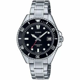 Reloj Hombre Casio MDV-10D-1A1VEF Negro Plateado (Ø 38,5 mm) Precio: 122.49999949. SKU: B18N7HNXXT