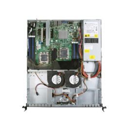 Intel SR1630BCR Servidor Barebone 1U con Socket LGA 1366 (Socket B) en Aluminio y Negro