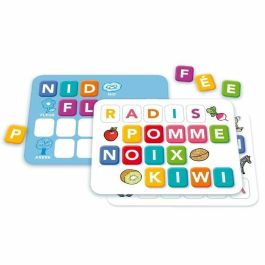 Nathan Words La Petite Ecole - Juego de Combinación de Letras Educativo para Aprender Primeras Palabras Niños +4 Años