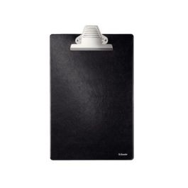 Esseltte Carpeta A4 Con Pinza Y Base Plastico Forrado Negro