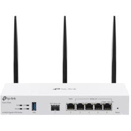 TP-Link FR365 Router WiFi 6 AX3000 Dual-Band Gigabit VPN de Sobremesa Blanco para Hogar y Oficina