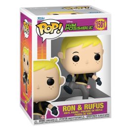 Funko Pop Disney Kim Possible Ron y Rufus Figura de Vinilo 9 cm