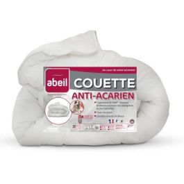 Edredón antiácaros - 220 x 240 cm - Cálido - 400 g/m² 2 personas - Blanco - ABEIL Edredón antiácaros - 220 x 240 cm - Cálido - 400 g/m² 2 personas - Blanco - ABEIL