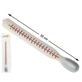 Termómetro de broma gigante 35 cm para disfraces de enfermera, doctor o sanitario - Accesorio para fiestas temáticas Precio: 1.49999949. SKU: S2400234