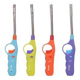 Prof Encendedor electrónico recargable con cuello flexible, colores surtidos