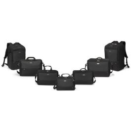 Dicota D32162-RPET Mochila FIVE para Portátil 14-16 Pulgadas, Maletín de Poliéster Reciclado, 19L Negro