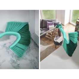 Leifheit 41524 - Cabeza de lobo polvoriento triangular 26 cm - Sistema Click - Limpieza con agua corriente