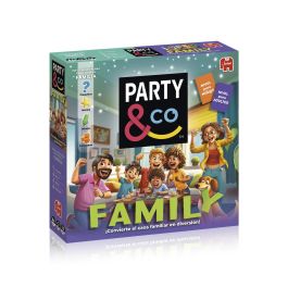 Diset Party & Co. Family Juego de Mesa para Toda la Familia con 2 Niveles de Dificultad, +8 Años, +3 Jugadores