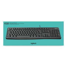 Teclado Logitech 920-002482 Negro Qwerty Español AZERTY