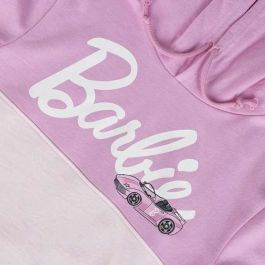 Barbie Sudadera con Capucha de Algodón Cepillado Color Rosa para Niña, Talla 12 Años Barbie Sudadera con Capucha de Algodón Cepillado Color Rosa para Niña, Talla 12 Años