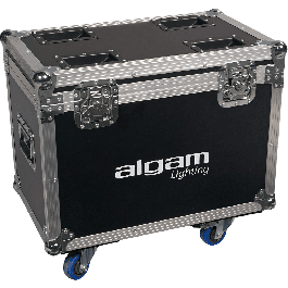 Algamlight Flight-Case Para 2 Liras Mw19x15z-Fc De Transporte Y Protección