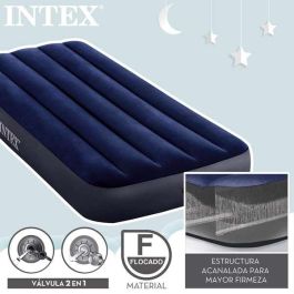Intex Colchón Hinchable Flocado Dura-Beam Standard Classic Downy Individual 76x191x25 cm Intex Colchón Hinchable Flocado Dura-Beam Standard Classic Downy Individual 76x191x25 cm