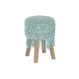 Reposapies Boho DKD Home Decor Verde Menta Marron 33 x 43 x 33 cm Precio: 46.88999986. SKU: S3034411