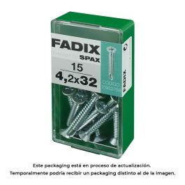Fadix Tornillo Rosca Chapa CP Autot. Cinc 4.2x32mm - Caja de 15 Unidades