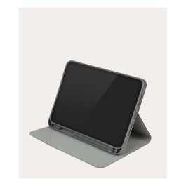 Tucano Metal Folio Hartschalencase para iPad mini 6th Gen (8.3") con Portabolígrafo, Gris Espacial