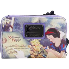 Loungefly Cartera Reina del Mal Blancanieves Disney, 15x10cm, Cuero Vegano