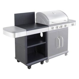 Cook'In Garden WT030T Carrito de servicio integrable para barbacoas Fidgi