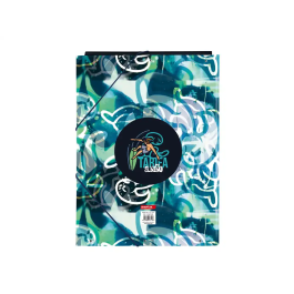 Carpeta de anillas El Niño Kook Azul marino A4 26 x 33.5 x 2.5 cm