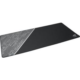 ASUS ROG Sheath BLK LTD Alfombrilla de Ratón para Juegos, Tela Caucho Base Antiderrapante Bordes Rematados Negro Gris Blanco 900x440x3mm