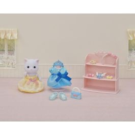 Sylvanian Families 5537 SYL5054131056455 - La Niña del Gato Persa y su Princesa Panoply - Familias Sylvania - Juguete